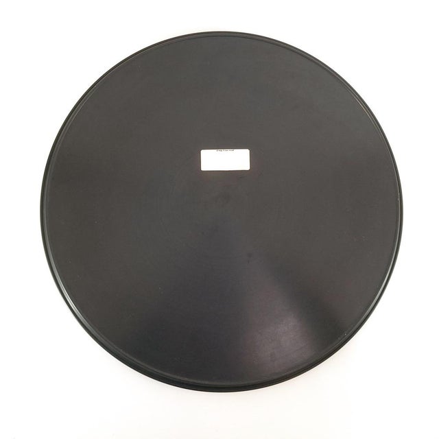 Metal Large Vintage Isolit Tray with Silver Decor by Tiddit Wendt for Perstorp, 1970s For Sale - Image 7 of 9