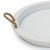 Regina Andrew Aegean Serving Tray in White For Sale In Detroit - Image 6 of 7