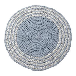 Vintage Round Braided Textile