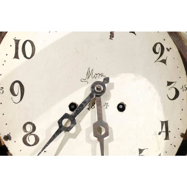 Wood 19th Century Fryksdahl Swedish Clock For Sale - Image 7 of 9