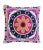Textile Swati Embroidered Suzani Pillow 20" X 20" For Sale - Image 7 of 7