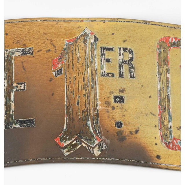 French French Boucherie Shop Sign, Ca. 1900 For Sale - Image 3 of 6