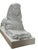 Ceramic Ceramic Sculpture of a Sphinx by Charles Vos for De Spinx Maastricht, 1920s For Sale - Image 7 of 14
