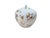 Williams Sonoma Home Porcelain White and Gold Ginger Jar For Sale - Image 15 of 15
