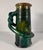 Art Nouveau Belgium Pottery Jug with Twisted Handle For Sale - Image 9 of 10