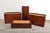 A beautiful modular chest of drawers from the 1950s. This french cabinet is made of mahogany and is in excellent...
