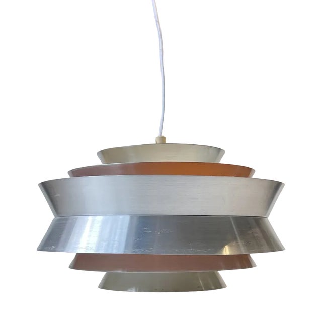 Mid-Century Trava Pendant Lamp by Carl Thore for Granhaga, 1960s For Sale
