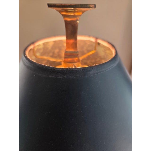 E.F. Chapman Vintage Brass Chapman Table Lamp For Sale - Image 4 of 13