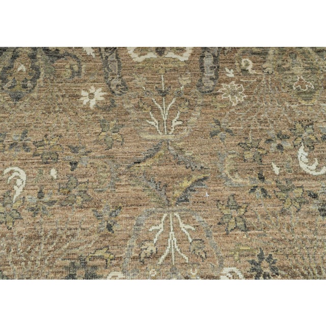 Oushak Rug 8'10" x 12'1" For Sale - Image 4 of 4