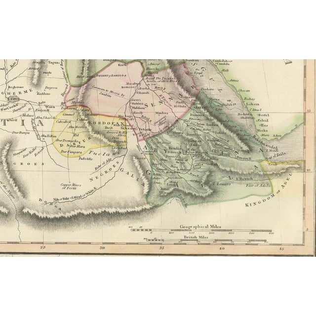 North & South Africa Double Map, 1825 For Sale - Image 9 of 14