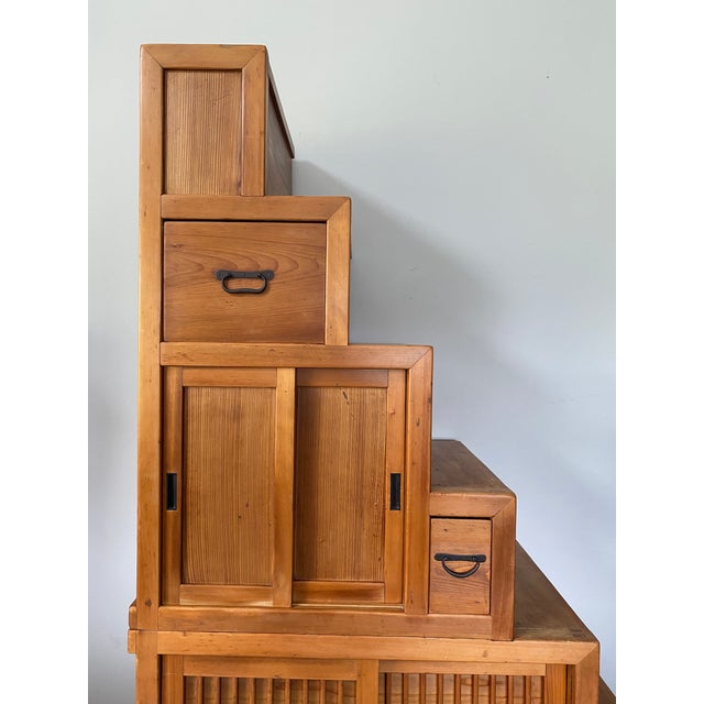 Antique Japanese Tansu Step Chairish