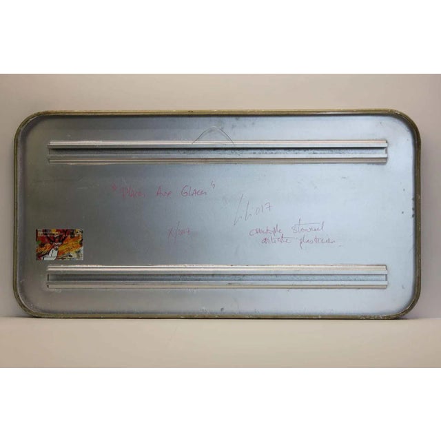 Christophe Stouvenel, Places aux Glaces, 2017, Spray Paint on Metal For Sale - Image 3 of 5