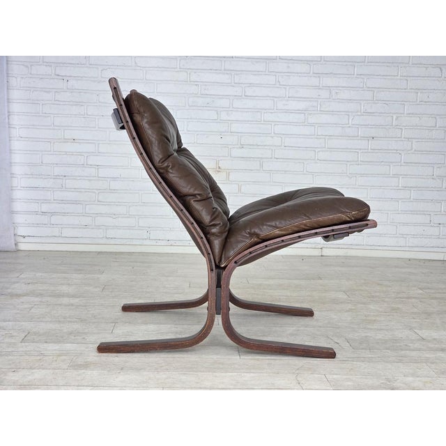 Norwegian Model Siesta Chairs and Ottoman by Ingmar Relling for Westnofa, 1970s, Set of 3 For Sale - Image 14 of 17