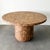 Wood Vintage MCM Round Cork Dining Table 70s For Sale - Image 7 of 10