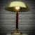 Vintage Swedish Table Lamp in Brass and Walnut from Boréns, 1940s For Sale - Image 4 of 11