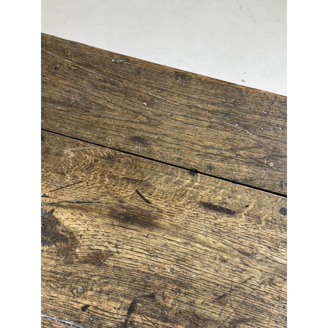 Brown French Dining Table, 1800s For Sale - Image 8 of 18
