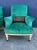 Pair William IV Club Chairs, Style of Howard & Sons For Sale - Image 4 of 11
