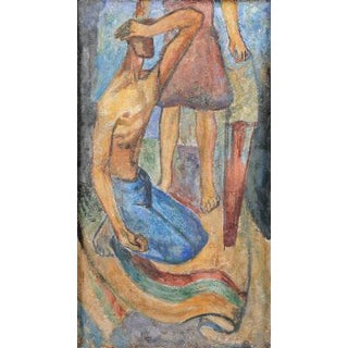 Eduardo Luíz Fernandes Gomes, Fresco, 1950s, Painting For Sale