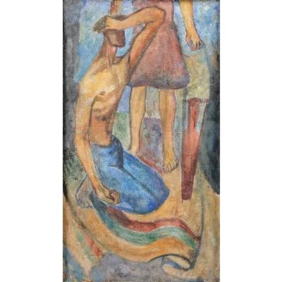 Eduardo Luíz Fernandes Gomes, Fresco, 1950s, Painting For Sale