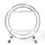 Art Deco Style Round Form Tubular Two-Tier Bar Cart in Chrome and Smoked Mirror For Sale - Image 13 of 13