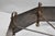 Gray Antique Gothic Spanish Renaissance Steel Brass Octagonal Glass Top Coffee Table For Sale - Image 8 of 18