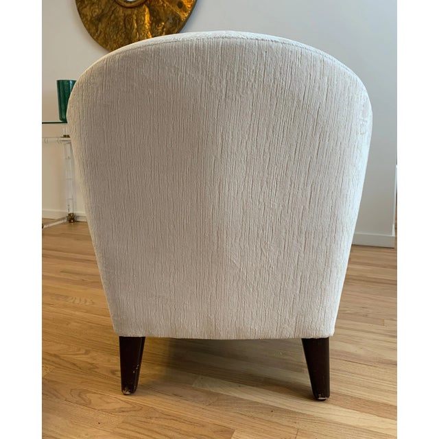 1960s Armchairs in Cream Upholstered Fabric - A Pair For Sale - Image 12 of 13