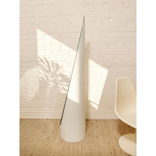 Mid 20th Century Postmodern Lipstick Floor Mirror For Sale - Image 4 of 4