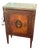 Early 19th Century Italian Inlaid Walnut Marble Top Side Table For Sale