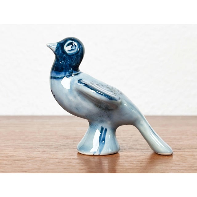 Mid-Century Modern Danish Studio Pottery Bird Candleholder from Søholm, 1960s For Sale - Image 13 of 17