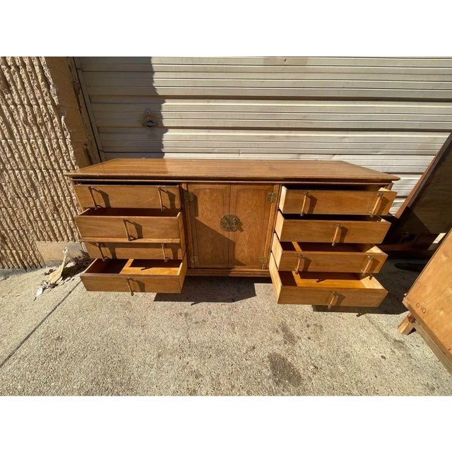 Mid 20th Century Mid 20th Century Tamerlane by Thomasville Triple Dresser For Sale - Image 5 of 9