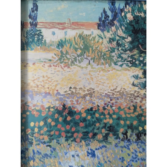 Impressionist Vintage Vincent Van Gogh Impressionist Art Framed For Sale - Image 3 of 10