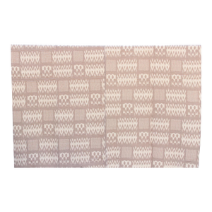 Ikat Rhythm Indian Block Print Coverlet