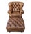 Restoration Hardware Restoration Hardware Churchill Tufted Leather Chair With Ottoman For Sale - Image 4 of 12