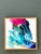 Wood Vintage Original Abstract Oil Painting on Canvas For Sale - Image 7 of 12