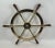 Six Spoke Solid Brass Yacht Wheel For Sale - Image 4 of 9