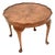 Vintage Pie Crust Coffee Table in Burr Walnut, 1920 For Sale