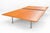 This pair of large Danish design tables exemplifies the clean lines and functional elegance characteristic of Scandinavian...