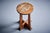 Henry Jacques Le Même Oak Stool, France - 1940s in Fair Original Condition. This piece is attributed to the mentioned...