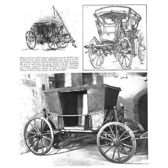"Au Temps Des Cochers: Histoire Illustree Du Voyage en Voiture Attelee, Du XVe Au XXe Siecle" 1976 Jobe, Joseph For Sale - Image 10 of 13