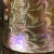 1920s Large American Durand Iridescent Glass Snakeskin Pattern Torchiere Lamp Shade For Sale In Denver - Image 6 of 11