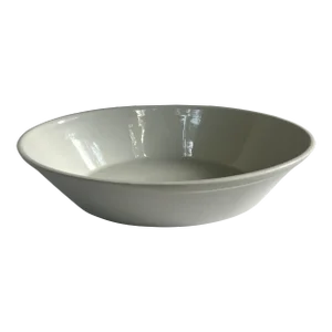 Mid Century Danish Modern Arabia Finland White Oval Bowl