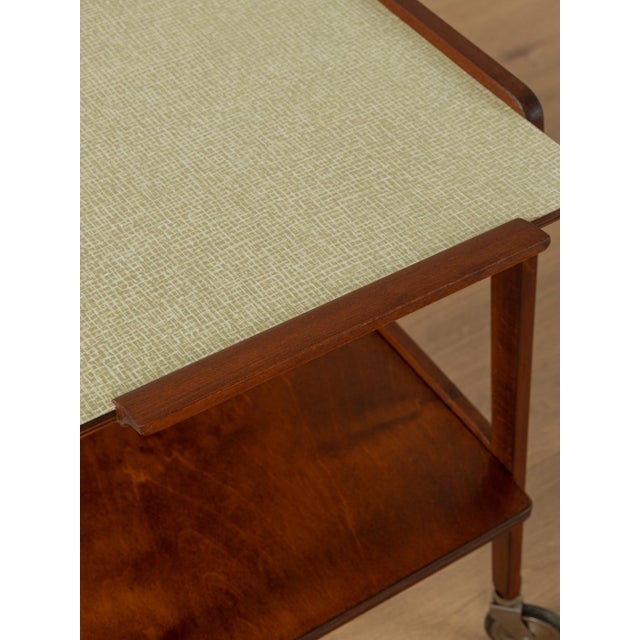 Wood Vintage Serving Trolley, 1950s For Sale - Image 7 of 9