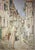 Hans Andersen Schürholz Hans, Baška Street View KRK Street Dalmatia Croatia, 1930, Oil on Canvas For Sale - Image 4 of 13