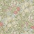 Morris & Co Golden Lily Wallpaper in Green/Red For Sale