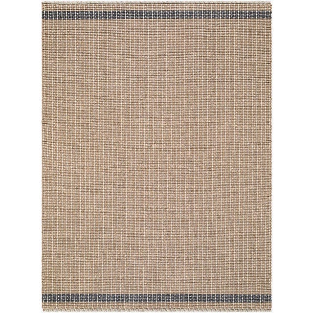 Driftwood Handmade Rug Tan 10x14 For Sale