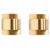 A classic pair of brass wall sconces designed in Sweden. Minimalist in design producing a gorgeous lighting effect . I...