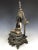 1970s Bronze Silver Gilt Tibetan Sitting Buddha For Sale - Image 10 of 11