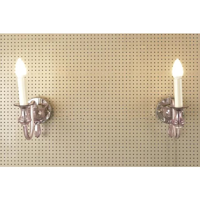 1960s Glass Wall Lamps in Factory Design from Palwa, Germany, 1960s, Set of 2 For Sale - Image 5 of 11