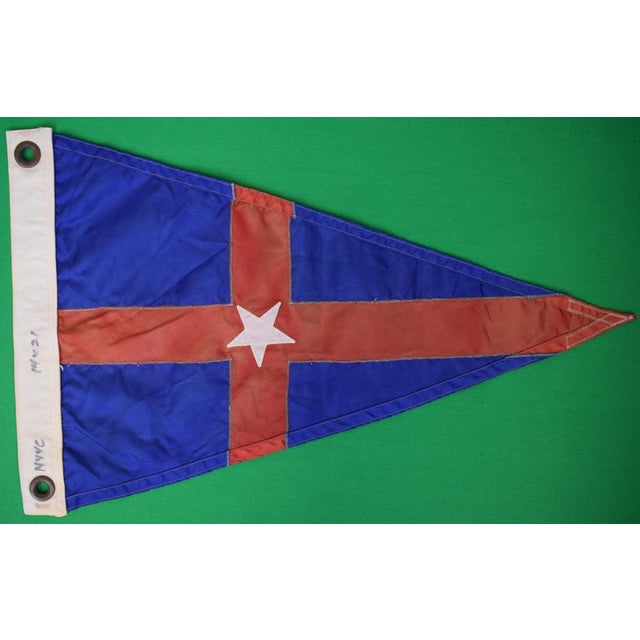 Sz: 13 1/2"H x 22"W Property of a Newport, RI NYYC Member The New York Yacht Club (NYYC) is a private social club and...