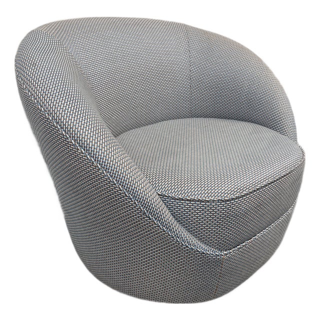 A. Rudin Swivel Lounge Chair For Sale